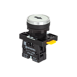 MTB2-EA12561 Кнопка плоская белая, маркировка "стрелка вверх", 1NO, IP54, пластик