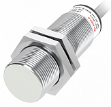 LR18XBF05DPOP Индуктивный датчик, низкотемпературный -40...+85, M18x52 мм, медно-никелевый сплав, выход PNP НО, расст. сраб. Sn=5 мм, заподлицо, питание 10…30 VDC, IP68, 1000 Гц, кабель 2 м preview