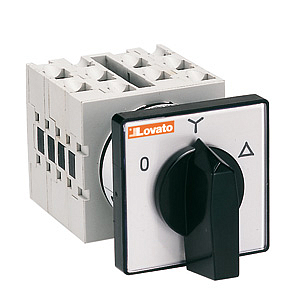 GX16 26 U ПЕРЕКЛЮЧАТЕЛЬ ДЛЯ ДВИГАТЕЛЕЙ ТРЕХПОЛЮСНЫЙ 3 ПОЛОЖЕНИЯ С ВОЗВРАТОМ В ПОЛОЖЕНИЕ 0 С УСТАНОВК