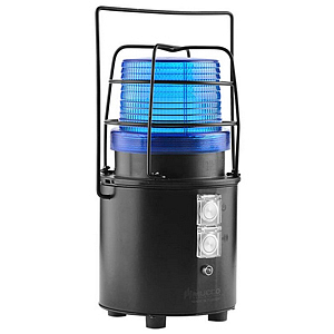 SNT-915-SRB-4 Сигнальный маяк, 5 режимов свечения, Синий, аккумуляторный, IP65. Зуммер