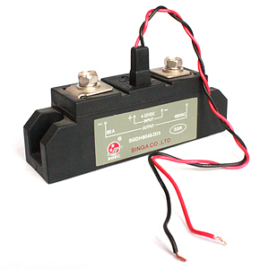 SGDH12048ZD3-B 1-фазное реле, 120А, 480V, Uвх. 3-32V, перекл.0