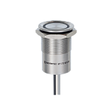 MT-TS1901ZB Кнопка сенсорная без подсветки, Ø19 мм, NC, с фиксацией, NPN, IP68 