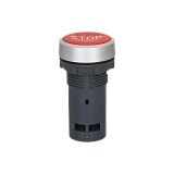 MTB8-EA41622 Кнопка плоская красная, маркировка "STOP", 1NC, IP65, пластик