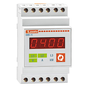 DMK 75  3-х фазный  ВОЛЬТМЕТР, АМПЕРМЕТР, ВАТТМЕТР