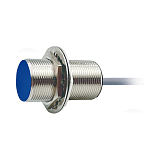BB-M3022P-C11P2 Индуктивный датчик, цилиндрический M30, монтаж заподлицо, расст. сраб. Sn=22 мм, питание 10…30 VDC, выход PNP, НО, латунь никелированная, 100 Гц, IP67, кабель 2 м