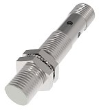 FN12DPO-E2 Магнитный датчик цилиндрический M12x40 мм, эффект Холла, заподлицо, нержавеющая сталь, расст. сраб. до 12 мм, питание 10-30VDC, выход PNP НО, макс. ток. 200мА, макс. 200 Гц, IP67, разъём на корпусе M12