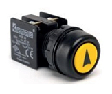 KB14RBO Кнопка управления серии с водозащитным резиновым колпачком, со стрелкой  preview
