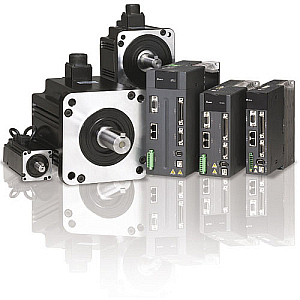 ECMA-E11305RS Двигатель 0,5кВт, 220В, 2000об/мин, без тормоза, с сальником