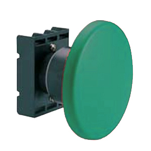 8 LP2T B6163 Толкатель грибовидной кнопки d=60 мм, в пластиковом корпусе, без фиксации, (в комплекте с крепежным основанием ..AU120), цвет зеленый