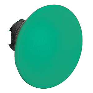 LPCB6163 Толкатель грибовидной кнопки d=60 мм, в пластиковом корпусе, без фиксации, (без крепежного основания ..AU120), цвет зеленый