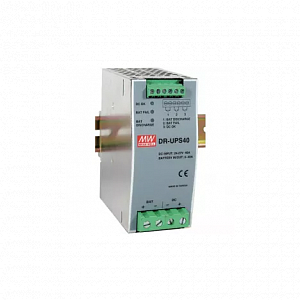 DR-UPS40 Вспомогательный модуль, контроллер заряда батареи, вход: 24-29В, выход: 24В,40А  MEAN WELL