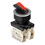 S3SFN-S6KR2AM Переключатель "клюв", длинная ручка Shark, 3-х позиционный, красный