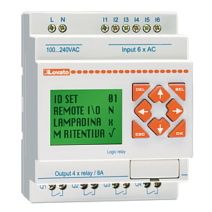 LRD12RD024 Программируемое реле 8I/4O 24VDC