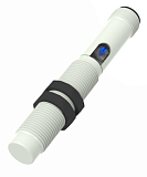 CR12XSCN08DPCY-E2 Емкостной датчик цилиндрический, M12x79 мм, пластиковый, незаподлицо, выход PNP НЗ, регул. чувствит., увелич. расст. сраб. Sn=8мм, питание 10…30VDC, 20 Гц, IP68, разъём М12 4-pin