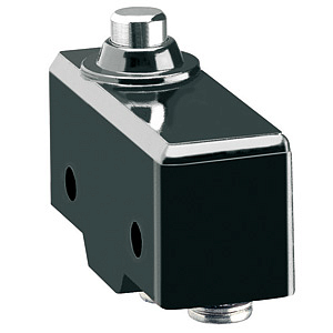 KSA3V Микровыключатель, нажимной толкатель, низкий стержень, 1NO/1NC винтовой зажим