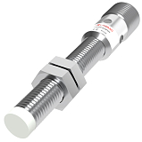 LR08BN04DPOY-E2 Индуктивный датчик, M8, расст. сраб.до 4мм, нерж. cталь, длина корпуса 43мм, выход PNP-НО, незаподлицо, питание 10-30VDC, макс. частота 1000 Гц, IP67, разъём М12 4-pin