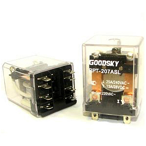 RPT-207ASL Реле 25-30А, 2С, 220VAC