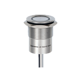 MT-TS2210ZGR Кнопка сенсорная с подсветкой (зеленая/красная), Ø22 мм, NO, с фиксацией, PNP, 24В DC, IP68 