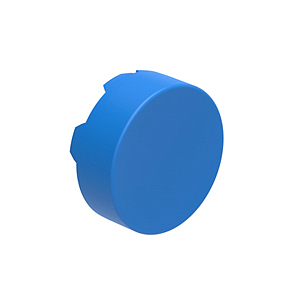 LPXB206 Крышка выступающая для кнопок с пружинным возвратом, цвет голубой