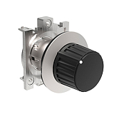 LPFS431 Металлический переключатель d=30 мм, с круглой ручкой, 3 положения без фиксаци 1>0<2, (без крепежного основания LPXAU 120M) preview