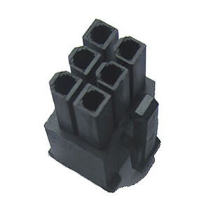 ASDBCAPW0100 Набор разъемов ( мотор UVW)  для 0.2 - 0.75 кВт PLUG