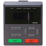 VH6-PE100 - Панель управления для преобразователей частоты серии VH6, разъем 1xRJ45, 8 кнопок, 89x79.6мм, питание по шине 24VDC-in preview