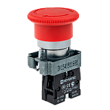 MTB2-BSZ1254 Кнопка грибовидная возврат поворотом, 1NC, красный, O40 мм, металл preview