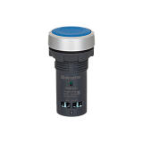 MTB8-EA61 Кнопка плоская синяя, 1NO, IP65, пластик