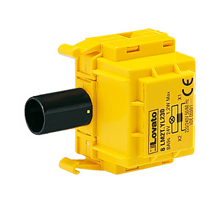 8 LM2T YL230 Держатель лампы с понижающим трансформатором вход 220-240VAC, выход 24VAC, лампа 24V, 1.2Вт в комплекте