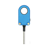 BN-R2020P-P11P2-D Кольцевой индуктивный датчик, корпус POM, диаметр проходного отв. 20 мм, выход PNP НО, питание 10...30 VDC, 1000 Гц, раб. диап. темп. -25...70℃, регул. вых. импульса 10...500 мс, кабель 2 м, IP67.