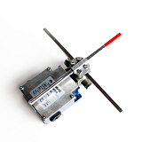 LSAR-96MR Концевой выключатель прямоугольный металлический корпус размером 200x59x200 мм,  Тип толкателя - крестообразный, НО/НЗ (4A/250V), возможность установки кабельного ввода снизу, сбоку с двух сторон.