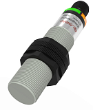 CR18XSCF08DNRY-E2 Емкостной датчик цилиндрический, M18x80 мм, пластиковый, заподлицо, выход NPN НО+НЗ, регул. чувствит., расст. сраб. Sn=8мм, питание 10…30VDC, 20 Гц, IP68, разъём М12 4-pin