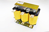 TK-50-189-400 Дроссель защитный трехфазный, Q(LC)=50kVAr, 189Hz (p=7%), 400VAC, термозащита, IP00 preview