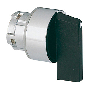 8 LM2T S231 Переключатель с длинной ручкой (без крепежного основания ..AU120) в металлическом корпусе, 3 положения без фиксации 1>0<2