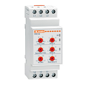 PMV60A600 Реле напряжения для трехфазной сети, без нейтрали, 600V, многофункциональное