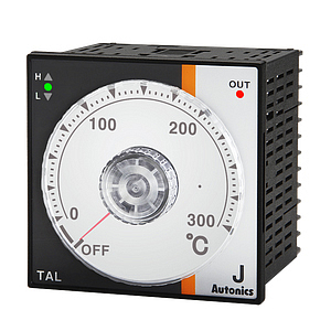 TAL-B4RJ4C Температурный контроллер, 1/4 DIN, Аналоговый, ПИД-регулятор, релейный выход, J термопара, 400 C°, 100-240VAC