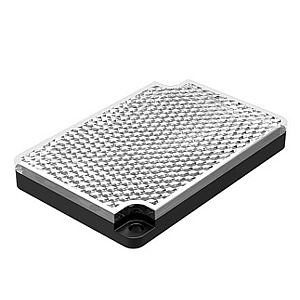 TD-09 Рефлектор 60х40мм крепление по диагонали