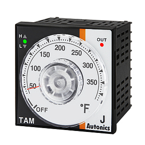 TAM-B4RJ2F Температурный контроллер, DIN W72XH72mm, Аналоговый, ПИД-регулятор, релейный выход, J термопара, 32 до 392 F, 100-240VAC