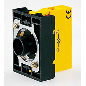 8 LM2T DL400 Держатель ламп сигнальных BA9s <415V, с крепежным основанием