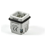 EB004CF00 Штепсель, для разъёма 4 полюса, 10A (EMAS)