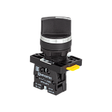 MTB2-EDZ114 Переключатель на 2 положения с возвратом, короткая ручка, 1NO, IP54, пластик