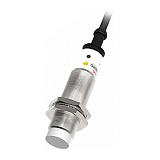 CR18CN08ATC Емкостной датчик цилиндрический, M18x78мм, медно-никелевый сплав, незаподлицо, 2-х проводный, НЗ, расст. сраб. Sn=5 мм, регул. чувствит. питание 20…250VAC, 15 Гц, IP67, кабель 2 м preview