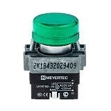MTB2-BV633 Сигнальная лампа в сборе, зеленый, 220V AC/DC, мет. preview