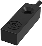 LE08XSN25DPO Датчик индуктивный прямоугольный 7, 7x7, 5x23 мм, чувст. часть сверху, пластиковый корпус, выход PNP НО, расст. сраб. Sn=2, 5 мм, питание 10…30 VDC, 1000 Гц, IP67, кабель 2 м