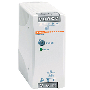 PSL106024 Однофазный источник питания, монтаж на DIN-рейку, 60W 100-240VAC 24VDC