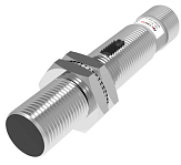 PR12-TM5DPR-E2 Однолучевой световой барьер 5 м, цилиндрический M12, медно-никелевый сплав, инфр.красн. (880нм), выход PNP, режим работы: на свет/ на затемнение, (T-тип), питание 10…30VDC, IP67, разъем M12 4pin / приемник preview