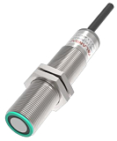 UR18-CM1DNB Ультразвуковой датчик M18, выход NPN НО/НЗ, дистанция сраб. Sn=60-1000 мм, питание 15…30VDC, кабель 2 м, кронштейн в комплекте, IP67