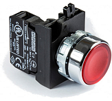 CM200DK Кнопка нажимная круглая красная  (1НЗ) preview