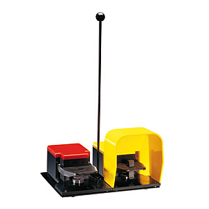 KRD003 Ножной выключатель, металлический корпус, 2 педали 1NO+ 1NC