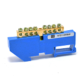 MTEC-DIN69-8 Шина нулевая с изолятором на DIN-рейку 6х9мм, 8 присоединений preview